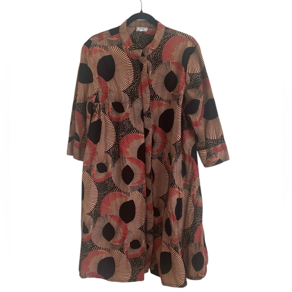 Zuri Kenya Dress in Nebula Large